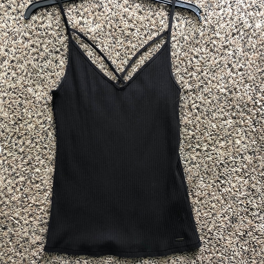 criss cross tank top